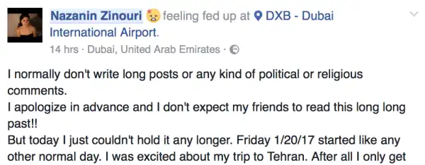 #Muslimban: Professor Recounts How She Got Deported From The United States